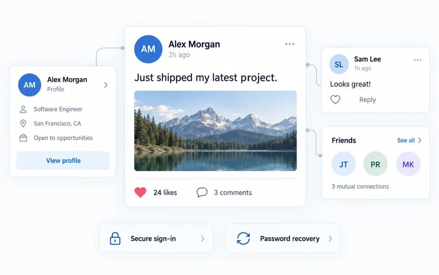 Social Media API product preview